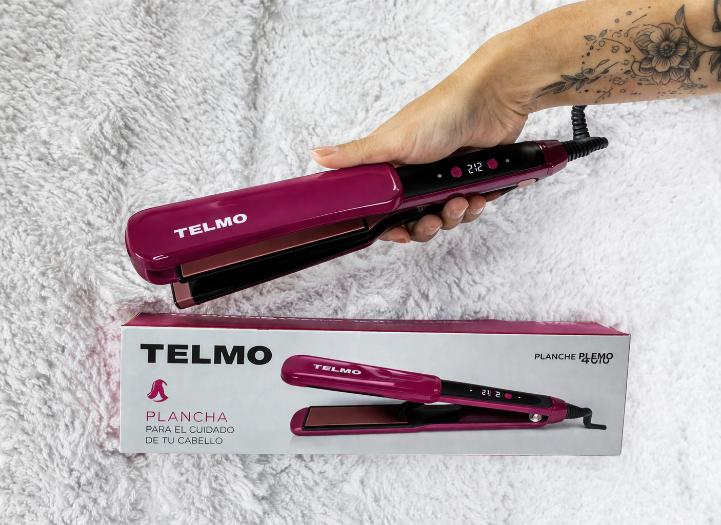 PLANCHITA DE PELO YELMO