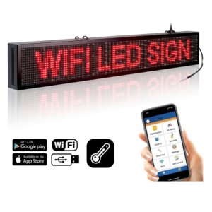 CARTEL LED PUBLICITARIO WIFI