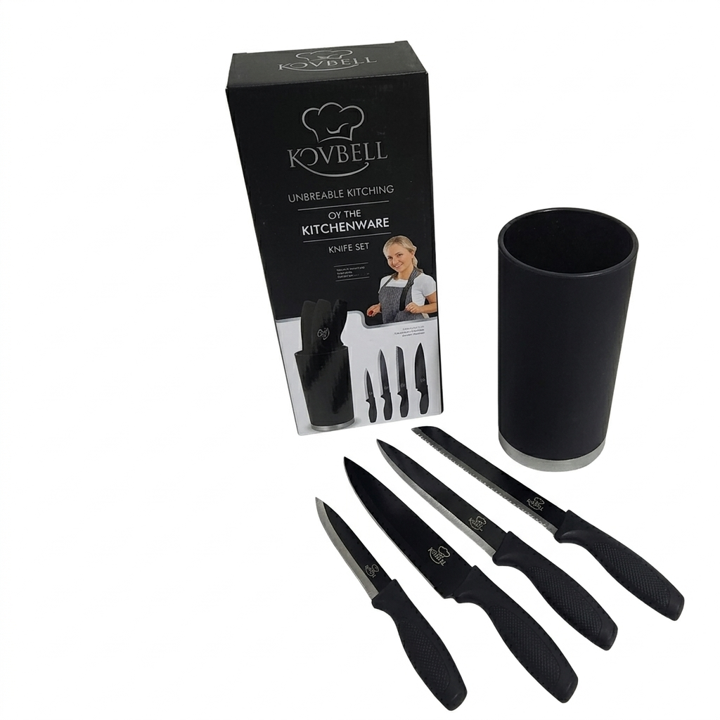 SET X4 CUCHILLOS +TACO CAJA