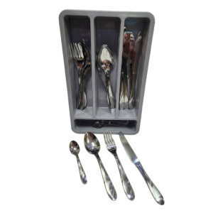 JUEGO DE CUBIERTOS DE ACERO INOXIDABLE CAROL