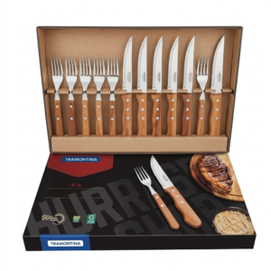 JUEGO PARA ASADO 12 PIEZAS TRAMONTNA