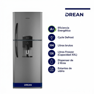 HELADERA DREAN 400 CON DISPENSER