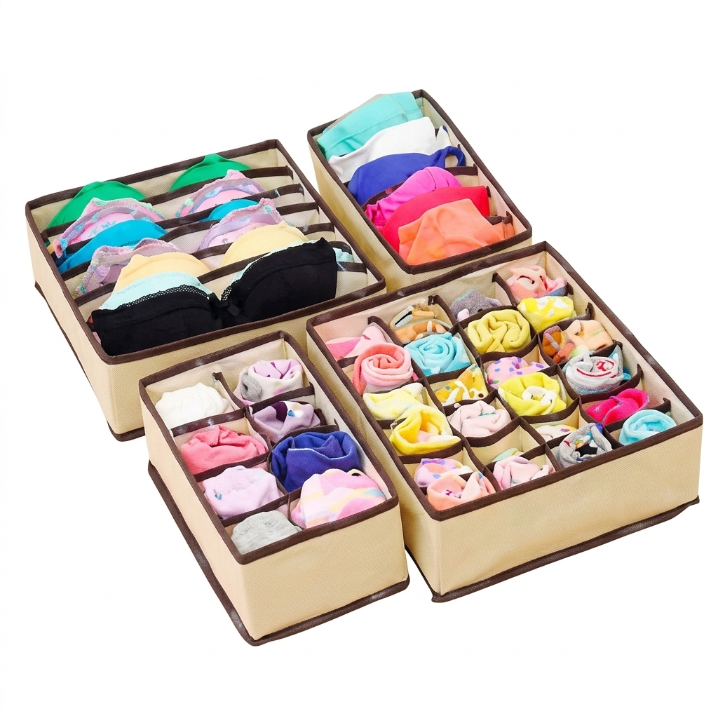 ORGANIZADOR CAJA ROPA INTERIOR GADNI