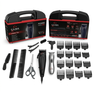 MAQUINA DE CORTAR PELO 29 PIEZAS CON VALIJA