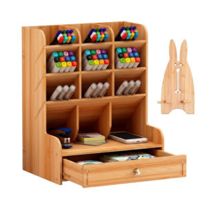 ORGANIZADOR MESA MADERA LAPICES GADNI